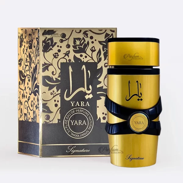 Flacon Yara Signature – Parfum oriental et gourmand pour femme