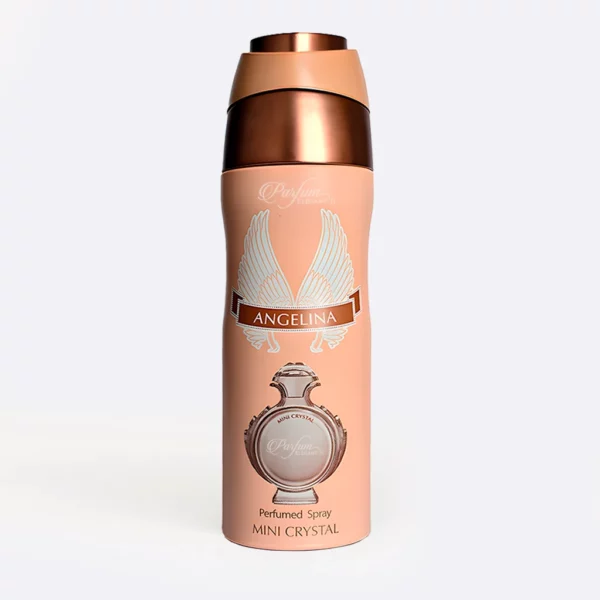 Déodorant Angelina Mini Crystal 200 ml – fragrance florale ambrée