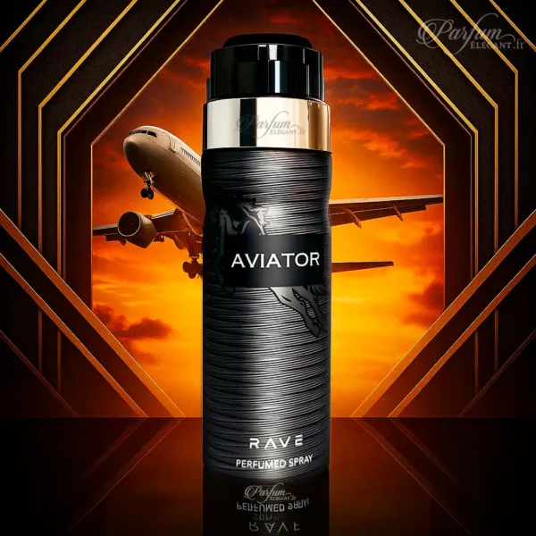 Déodorant homme parfumé Aviator Rave – longue tenue
