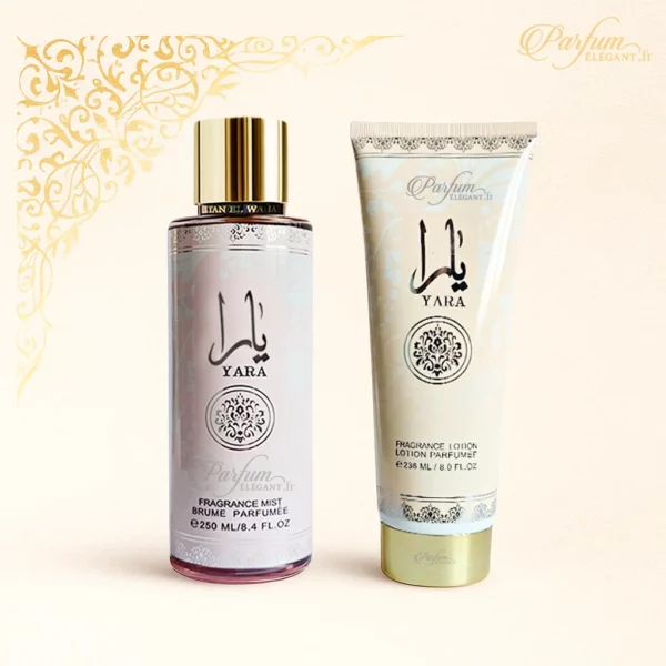 Brume et lotion Yara Rose – parfum floral et poudré