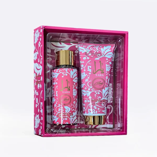 Coffret Yara Candy Sultan El Waha brume et crème parfumée femme