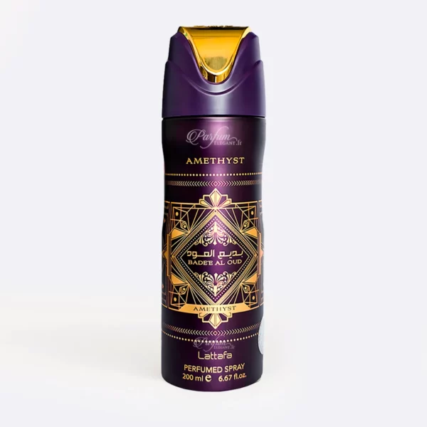 Déodorant Badee Al Oud Amethyst 200 ml – parfum oriental mixte