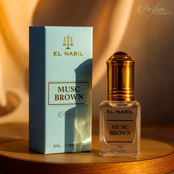 Parfum El Nabil Musc Brown – fragrance orientale chaleureuse et raffinée