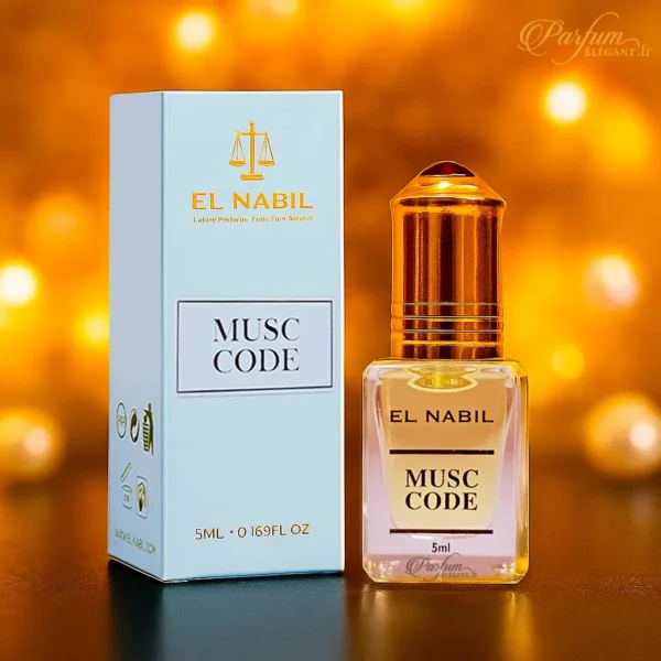 Parfum El Nabil Musc Code – fragrance orientale boisée et élégante