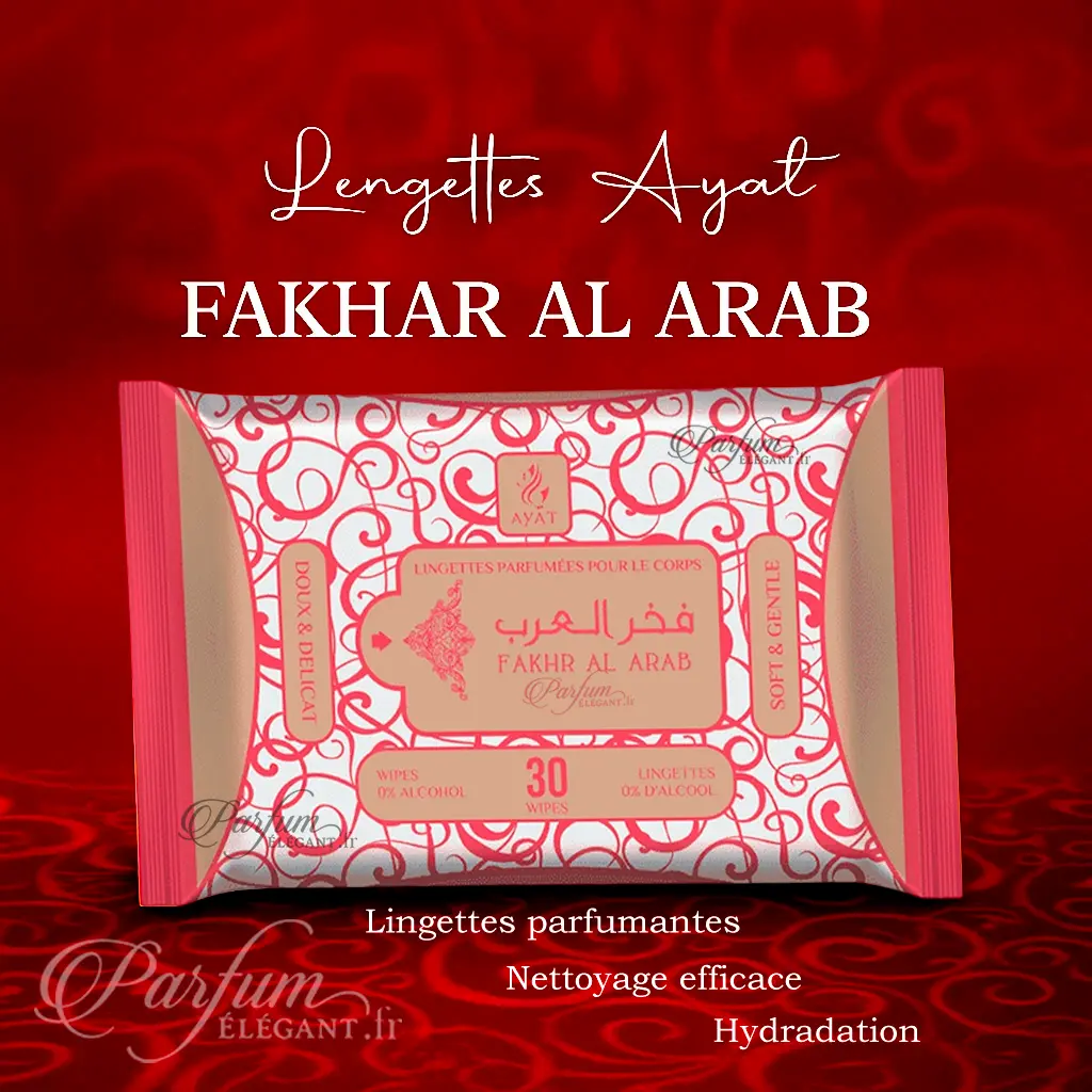 Lingettes Parfumées Forever White – Pureté, fraîcheur et élégance orientale 2 Forever White – lingettes parfumées orientales au parfum blanc et raffiné