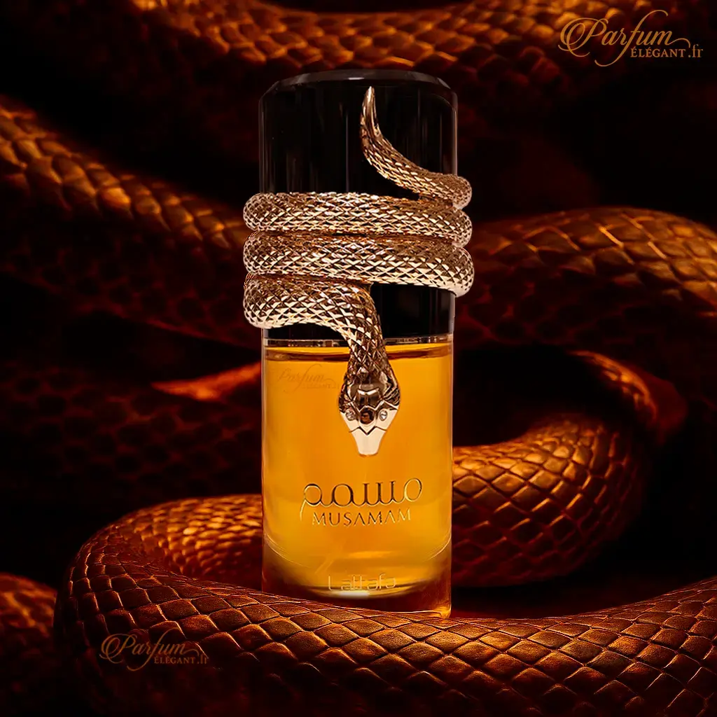 Musamam – Eau de Parfum Unisexe Lattafa 2 Flacon Musamam Lattafa avec étui serpenté