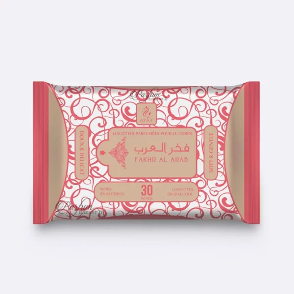 Lingettes parfumées Forever White Ayat – 30 lingettes sans alcool et douces