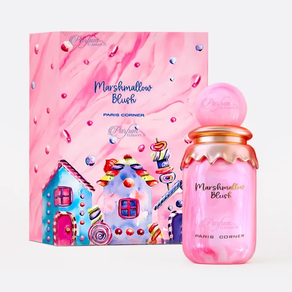 Flacon Marshmallow Blush Paris Corner – Parfum femme gourmand sucré