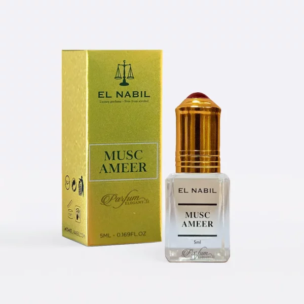 Musc Ameer El Nabil – parfum sans alcool concentré 5 ml