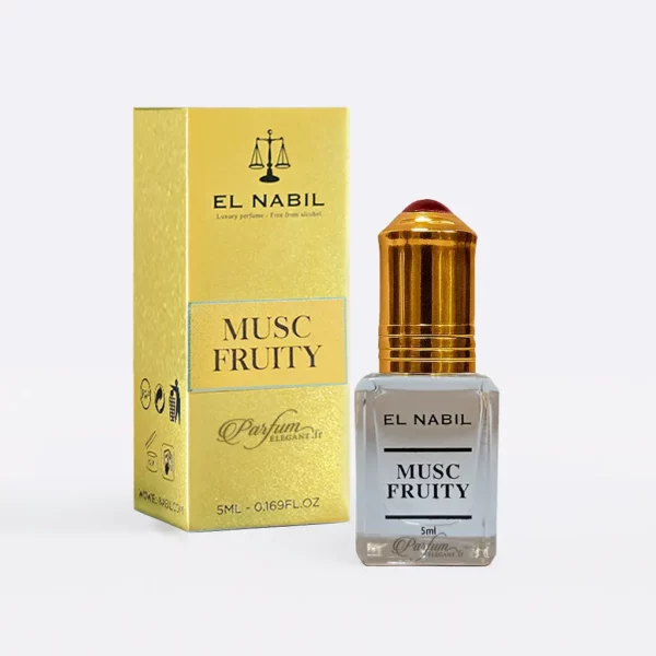 Musc Fruity El Nabil – parfum concentré sans alcool fruité 5 ml