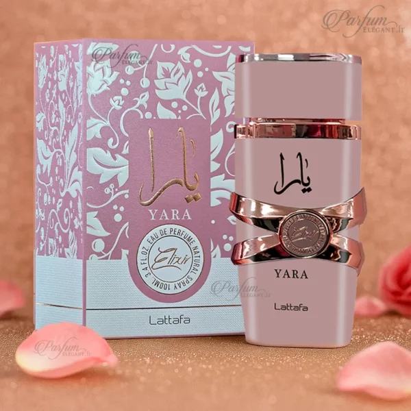 Parfum femme Yara Elixir – fragrance gourmande et musquée