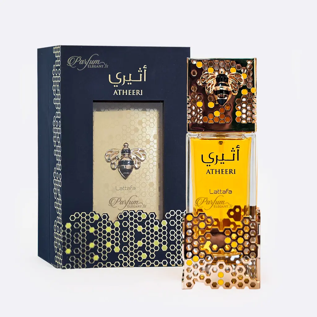 Atherri – Eau de Parfum Mixte Oriental Ambré | Lattafa 1 Flacon Atheeri Lattafa – parfum oriental gourmand au miel doré