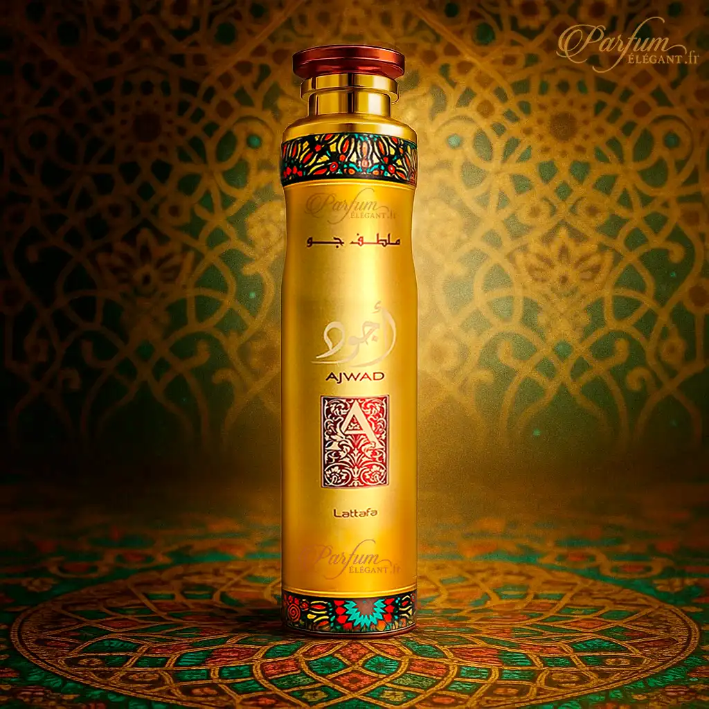Spray Maison AJWAD – Brume d’Intérieur Oriental Sucré Style Dubai 2 brume textile ajwad parfum maison fruits vanille musc inspiration lattafa