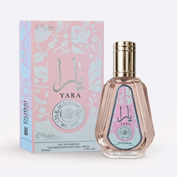Yara Eau de Parfum – Présentation boîte et flacon