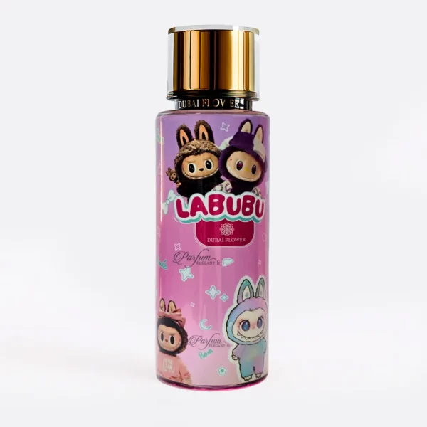 brume parfumée labubu dubai flower gourmand fruité rose