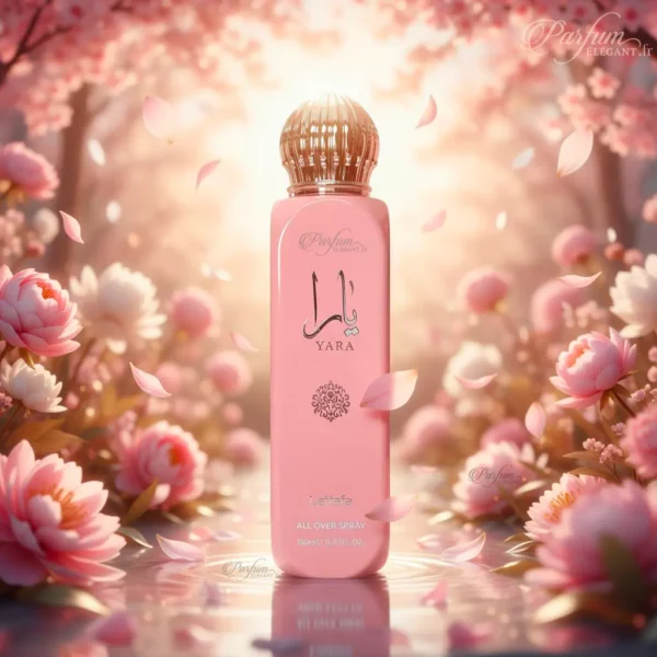 Lattafa Yara Rose Body Mist – Spray Parfumé 300 ml lattafa yara rose body mist spray parfum femme floral sucre gourmand