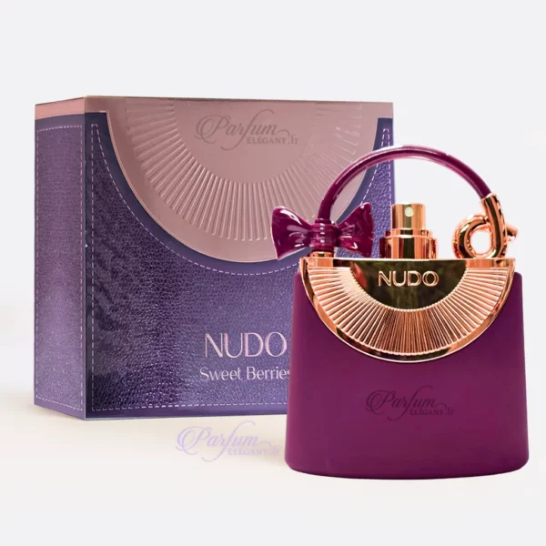 parfum nudo sweet berries avec son coffret de luxe - parfum elegant