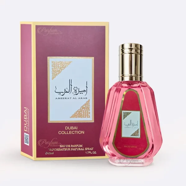 Eau de parfum Ameerat Al Arab Asdaaf avec boîte – parfum oriental ambré