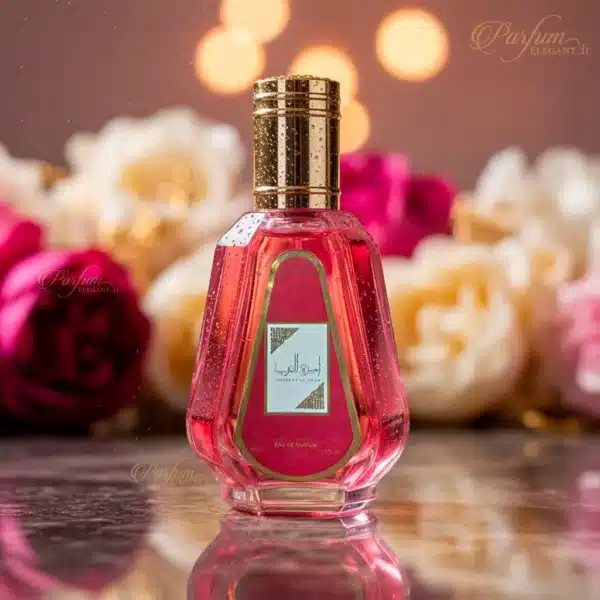 Composition florale et gourmande autour du parfum Ameerat Al Arab