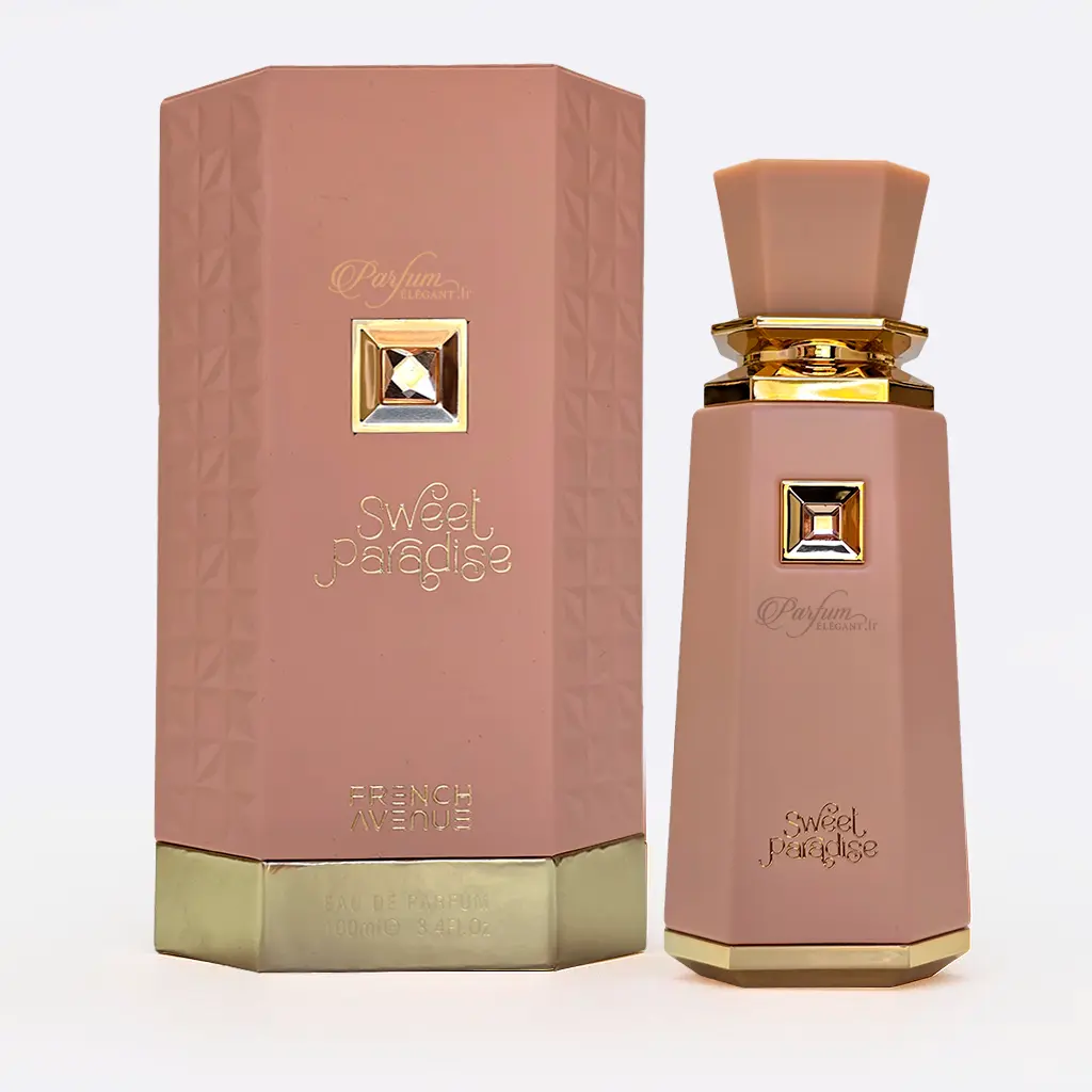 Sweet Paradise – Eau de Parfum Femme Gourmande & Florale | Dupe Parfum Oriental Chic 2025 1 flacon Sweet Paradise parfum gourmand floral femme packaging luxe
