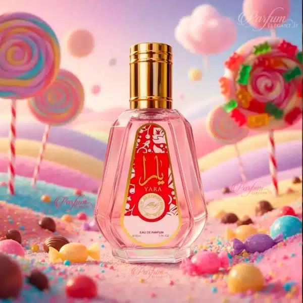 Flacon Yara Candy avec boîte – Parfum sucré et fruité longue tenue