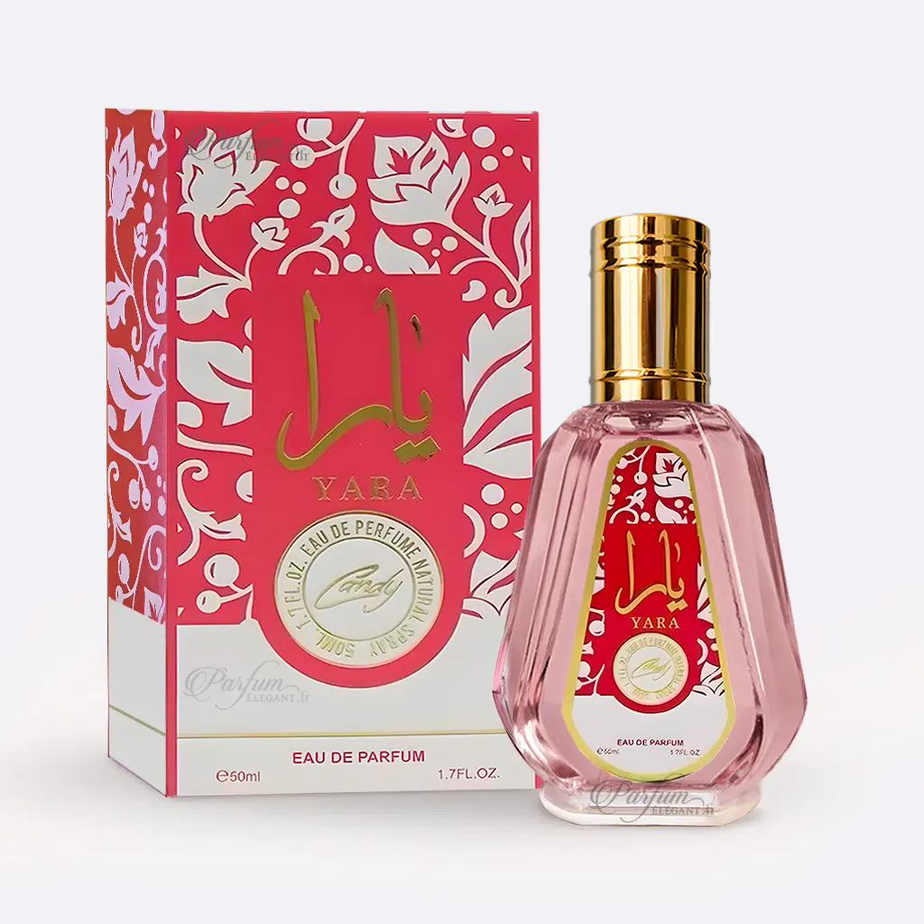 Yara Candy – Eau de Parfum Femme (Inspiré de Yara Candy Lattafa) 1 Parfum Yara Candy inspiré Lattafa – Eau de parfum gourmande aux fruits rouges et vanille