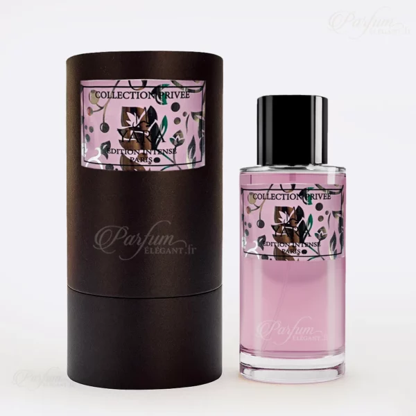 Flacon de parfum Yara Collection Privée Intense, Eau de Parfum femme 50 ml – notes florales, vanille et musc – parfum doux et élégant.