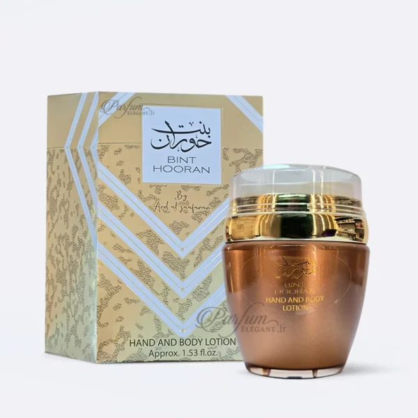 Parfums Femme – Parfums Dubaï, Orientaux & Dupes de Marques en Tous Formats 35 Soin mains et corps Bint Hooran – crème hydratante parfumée
