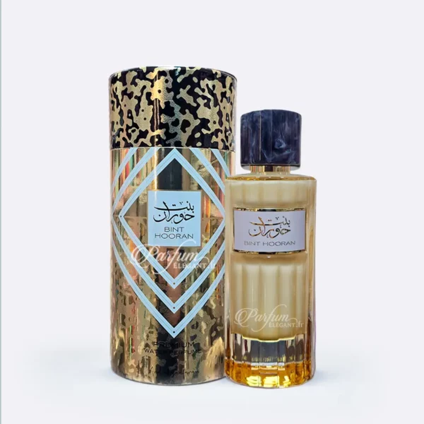 Coffret et flacon Bint Hooran Milky eau de parfum oriental gourmand
