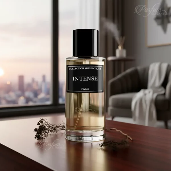 Parfum Intense 50 ml – iris poudré, bois chauds et ambre