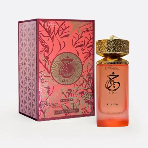 Parfum Khair Fusion Paris Corner – litchi cassis pomme vanille musc floral