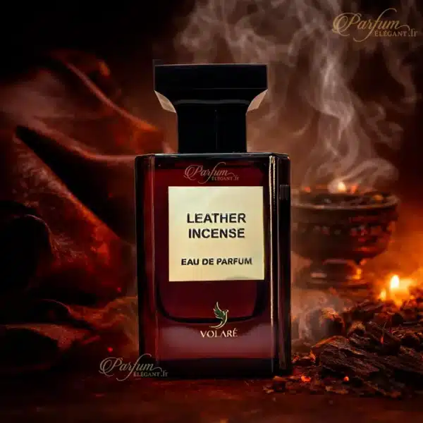 Parfum Leather Incense Volaré flacon et coffret eau de parfum cuir encens 100 ml