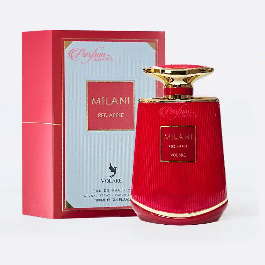 Red Apple – Eau de Parfum Fruité Floral Femme – Milani 1 Flacon Milani Red Apple Volaré parfum fruité à la pomme rouge, senteur gourmande et féminine
