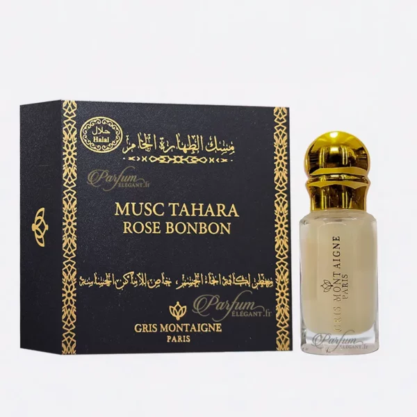 Musc Tahara Rose Bonbon Gris Montaigne parfum floral doux sucré 12 ml