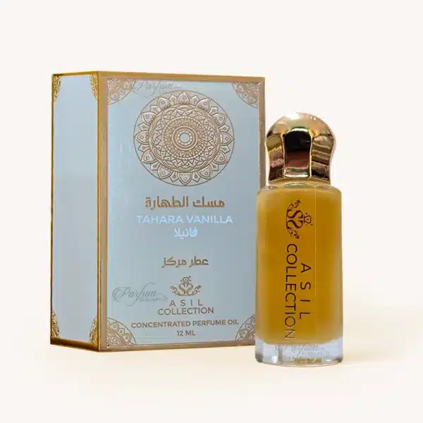 Huile parfumée Musc Tahara Vanilla Asil Collection 12 ml – parfum oriental vanillé livré en France, Europe et DOM-TOM