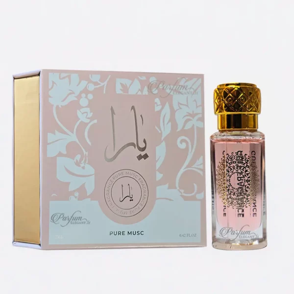 Musc Tahara Yara Rose Gulf Fragrance parfum floral doux sucré en huile 12 ml
