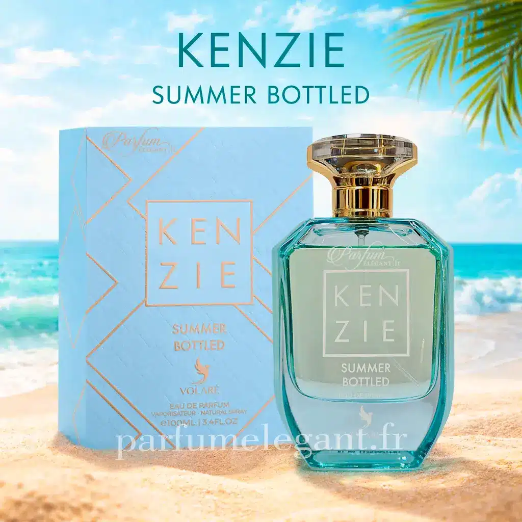 Kenzie Summer Bottled – Parfum Frais Exotique & Tropical 3 parfum ete plage soleil parfum frais exotique vacances france europe