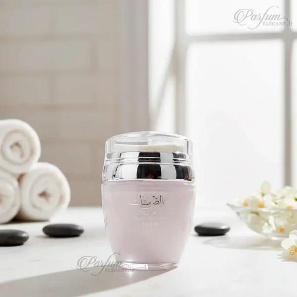 Pure Musk Hand & Body Lotion – Soin hydratant au musc blanc Lotion main et corps Pure Musk au musc blanc, soin hydratant doux et élégant