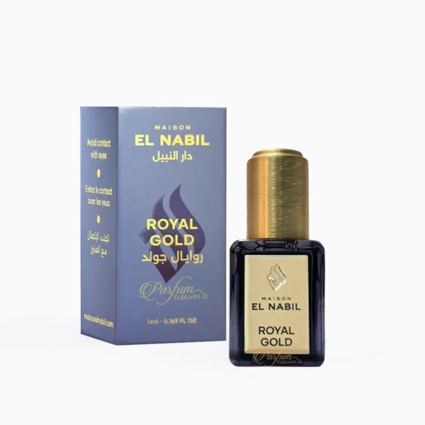 Parfum Royal Gold musc concentré oriental ambré luxe