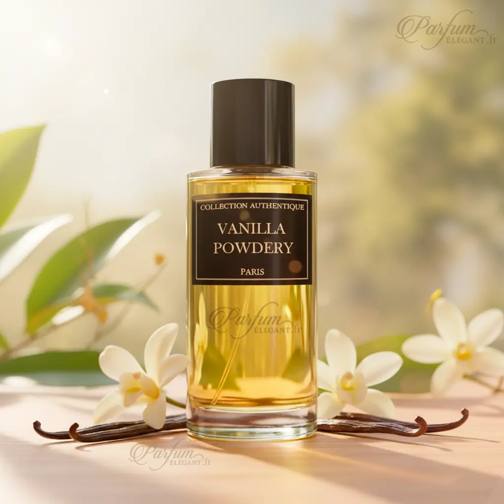 Vanilla Powdery – Collection Privée L’Authentique 50 ml 3 Flacon Vanilla Powdery Collection Privée – parfum vanillé poudré & musqué