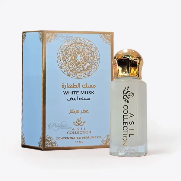 Musc Tahara White Musk Asil Collection 12 ml – parfum blanc propre et doux