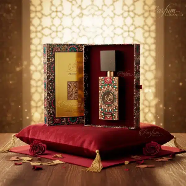 Ajwad Lattafa parfum mixte – Coffret luxe parfum oriental Parfum Ajwad Lattafa eau de parfum oriental fruité musqué avec coffret luxe