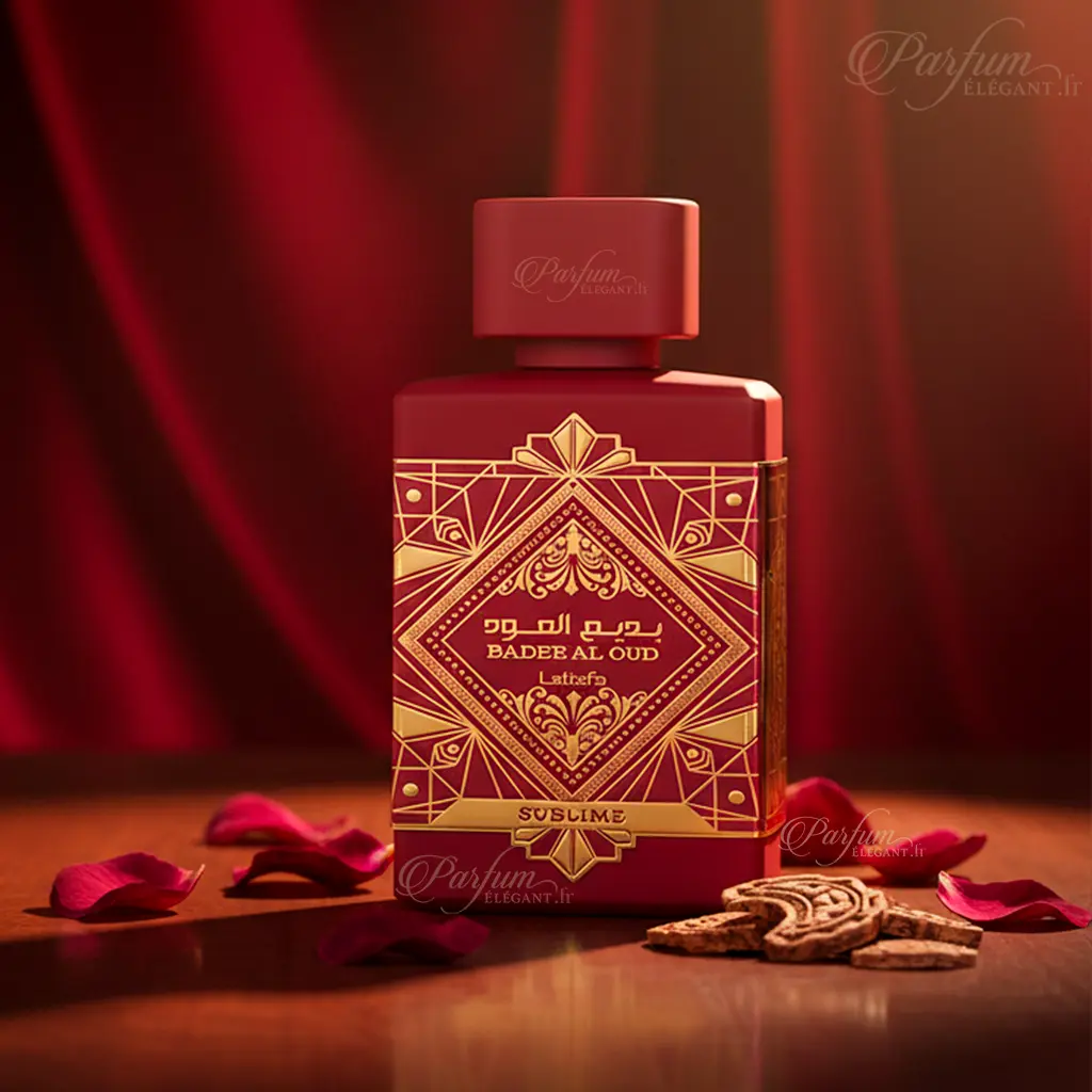 Badee Al Oud Rouge Sublime – Parfum Dubaï Intense & Élégant | Lattafa 2 Flacon Bade’e Al Oud Sublime Lattafa parfum oriental boisé et ambré