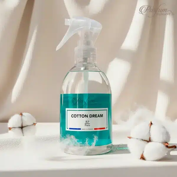 Cotton Dream RP Paris – Parfum d’ambiance senteur coton propre Parfum Cotton Dream RP Paris ambiance cocooning coton propre et douceur textile