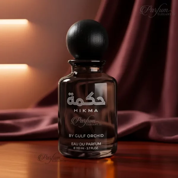 Hikma By Gulf Orchid – Parfum oriental boisé – Flacon et coffret Hikma By Gulf Orchid parfum oriental boisé 110 ml flacon et boîte originale