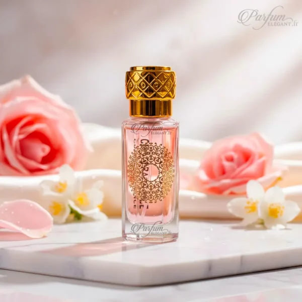 Flacon huile parfumée Musc Fakhar, musc oriental floral, parfum élégant et délicat pour femme