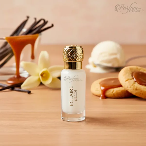 Musc Tahara Éclaire parfum gourmand sucré – Parfum Elegant Coffret Musc Tahara Éclaire 12ml parfum oriental doux et gourmand – Parfum Elegant