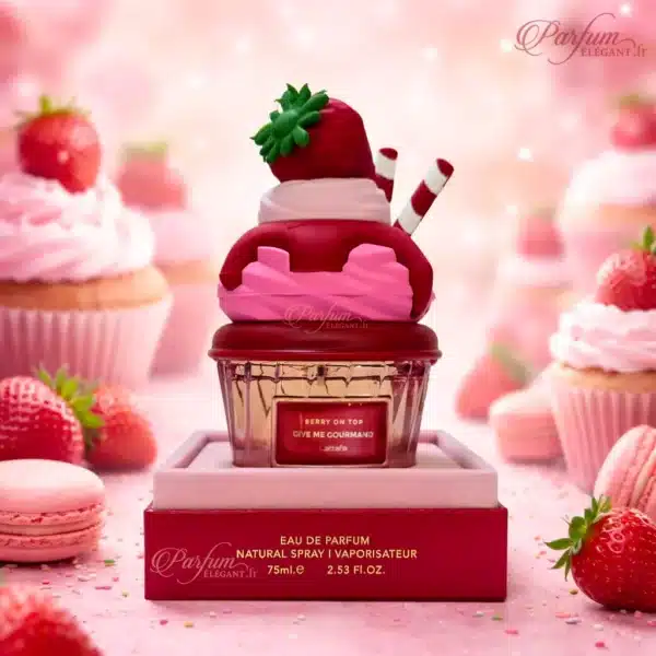 Parfum gourmand fraise vanille Give Me Gourmand Lattafa Perpignan parfum give me gourmand lattafa trompe oeil cupcake