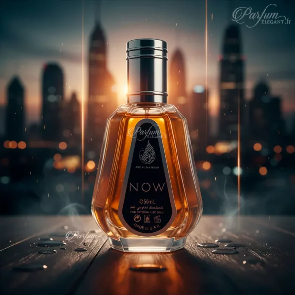Parfum NOW Homme Ard Al Zaafaran – dupe Hacivat Nishane Flacon du parfum NOW Ard Al Zaafaran homme, senteur boisée fruitée élégante, inspiré de Hacivat Nishane