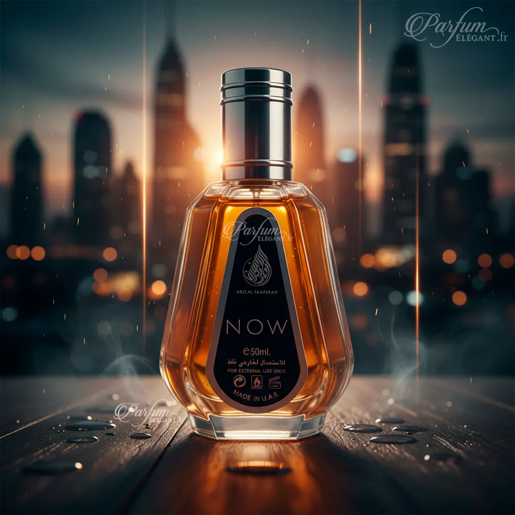 NOW For Him – Parfum boisé fruité inspiré du parfum niche iconique 2 Flacon du parfum NOW Ard Al Zaafaran homme, senteur boisée fruitée élégante, inspiré de Hacivat Nishane